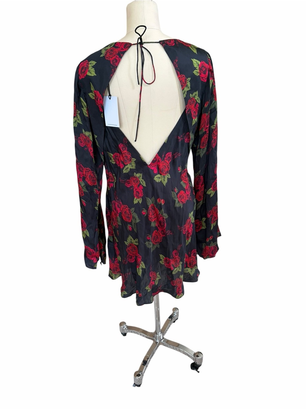 Summer away Anthropologie Open back shift‎ stress size XL, NWT - Picture 6 of 9